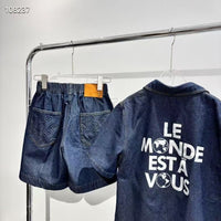 LV Monde Denim Set