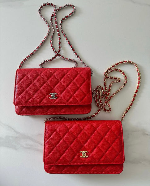 Red Fiery CC on a Chain