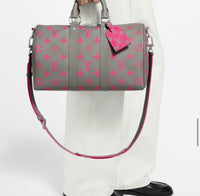 LV Neon Hot Pink Duffle