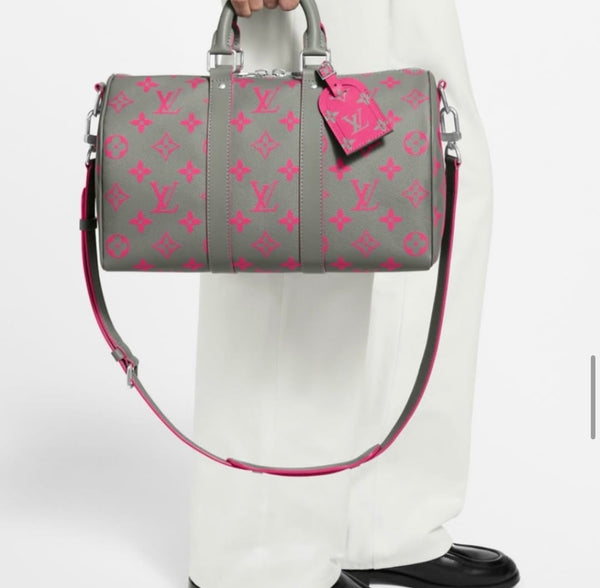 LV Neon Hot Pink Duffle