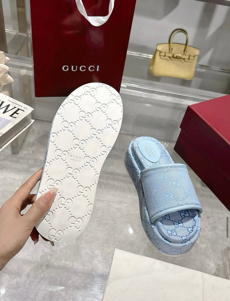 GG Blue Sandal