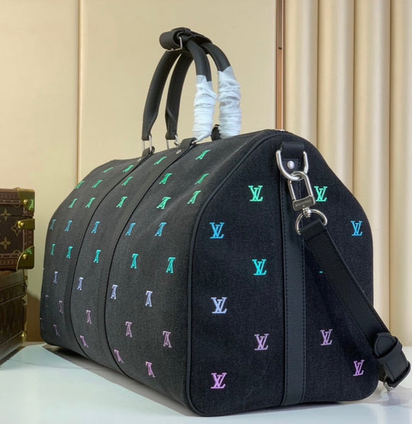LV Neon Duffle Bag