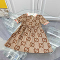 G Jumbo Collar Dress