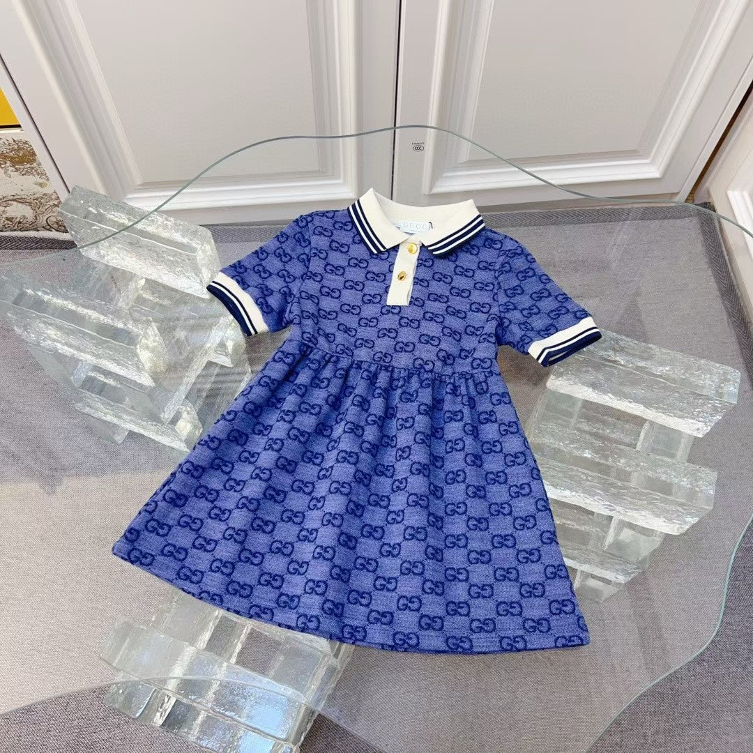 GG denim dress