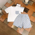 Christian Blue Denim Set
