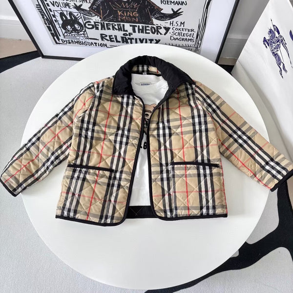 Burb print jacket