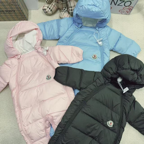 Monc Double Zipper Snow Suit