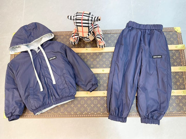 Miu nylon reversible set