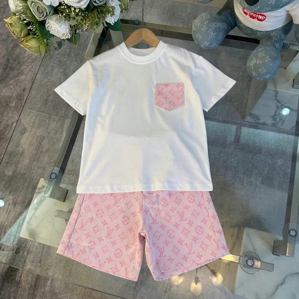 LV Pocket pink Set