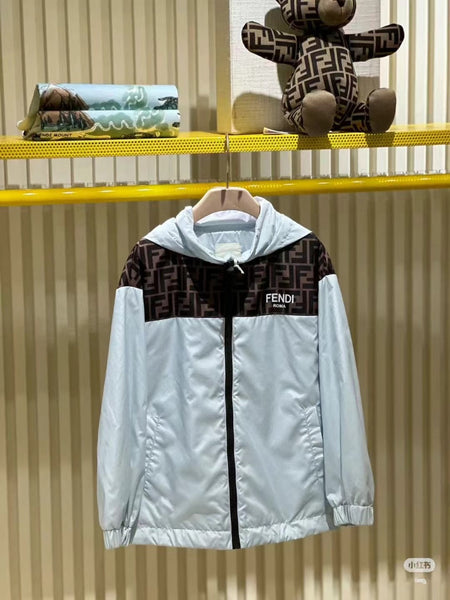 Fendy Strip Logo Jacket